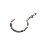 cup hook 50mm to shoulder total length 70mm chrome plated cp pack 100 