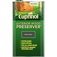 Cuprinol Exterior Wood Preserver Rustic Green 5L