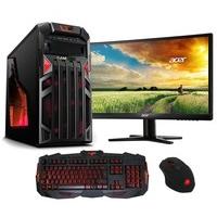 Cube Legend Ultra Fast Esport Ready Gaming PC AMD Dual Core with Radeon RX 460 Graphics & Acer 23\