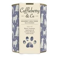 Cuffleberry & Co. Beef Venison Apricots & Green Beans With Herbs 400g (Pack of 6)
