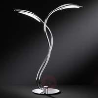 Curved Hampton LED table lamp