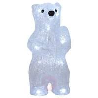 Cute LED decorative figure Crystal Bear, battery