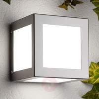 cubo cube shaped exterior wall lamp