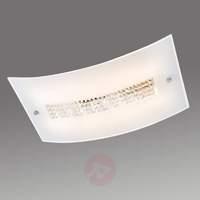 Curved LED ceiling lamp Glossy