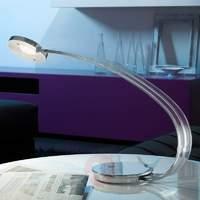 Curved Tartini LED table lamp