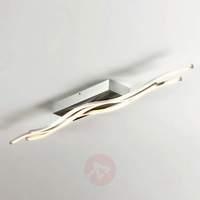 Curved LED ceiling light Silk, aluminium