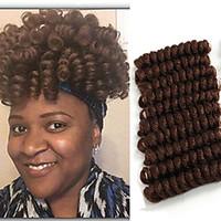 curlkalon curls Bouncy Curl synthetic Crochet Braids Hair Extensions Kanekalon Hair Braids curlkalon crochet hair 20roots/pack 5packs make one head