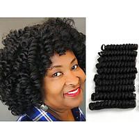 Curlkalon crochet hair twist black/burgundy saniya curl Synthetic Curlkalon braiding hair bouncy twist haar extension 20roots/pack 5packs make head