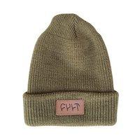 Cult Leather Patch Beanie