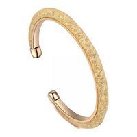 cubic zirconia simple crystal bracelet gold