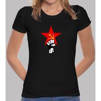 cuff shirt and black star girl