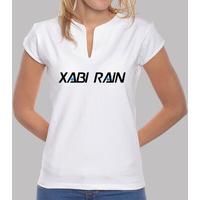 cut neck shirt girl xabi rain