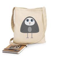 cute geometric penguin bag