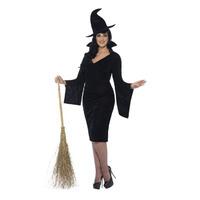 Curves Witch Costume Black and Green