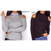 Cut shoulder Jumper