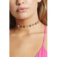 cutout damask choker