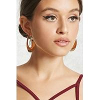 Curved Hoop Earrings