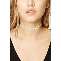 Cutout Crochet Choker