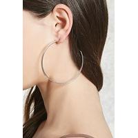 Cutout Hoop Drop Earrings