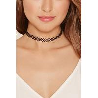 Cutout Crochet Choker