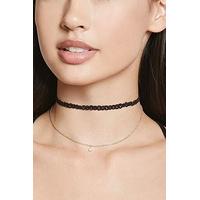 cubic zirconia choker set