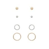 cutout stud earring set