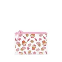 Cupcake Print Makeup Bag