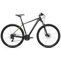 Cube Aim Pro 27.5 2017 Mountain Bike | Black/Green - 18 Inch