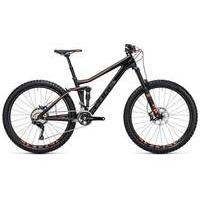 cube stereo 140 c62 race 275 2017 mountain bike blackorange 20 inch