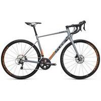 Cube Attain Race Disc 2017 Road Bike | Grey/Orange - 58cm