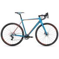 Cube Cross Race SLT 2017 Cyclocross Bike | Blue/Orange - 50cm