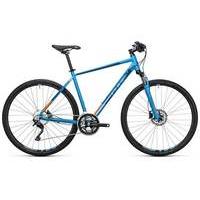 Cube Nature Pro 2017 Hybrid Bike | Blue/Orange - 58cm