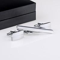 cufflinks and tie bars for groomsmen silver metal mens jewelry with bo ...