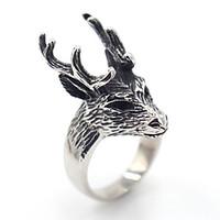 cute animal design stainless steel ring animal shape jewelry forspecia ...