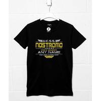 Customisable Nostromo Crew Alien Inspired T Shirt