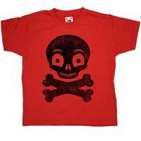 cute skull kids t shirt