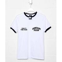 customisable shawshank prison inmate t shirt