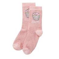 Cupcake Gift bag socks