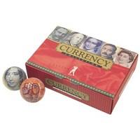 currency golf balls 6 balls