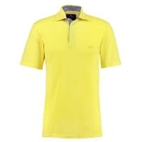 Curtis Yellow Classic Fit Polo Shirt with Contrast - Short Sleeve