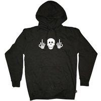 Cult Politics Hooded Sweat - Black