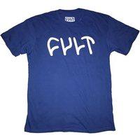 cult logo tee royal blue