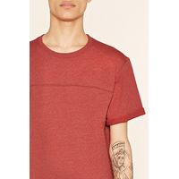 Cuffed Cotton-Blend Tee