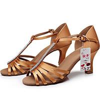 customizable womens dance shoes satin satin latin ballroom sandals cus ...