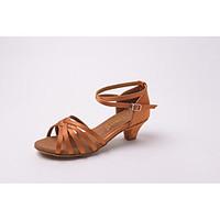 customizable kids dance shoes leatherette paillette latin salsa sandal ...