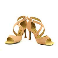 customizable womens dance shoes latinsalsa satin customized heel black ...