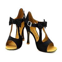 customizable womens dance shoes latinsalsa flocking customized heel ye ...