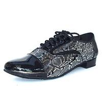 Customizable Latin Salsa Ballroom Dance Shoes for Men