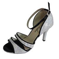 customized womens dance sandals customized heel latin salsa dance shoe ...