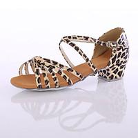 customizable womens latin silk heels performance customized heel leopa ...